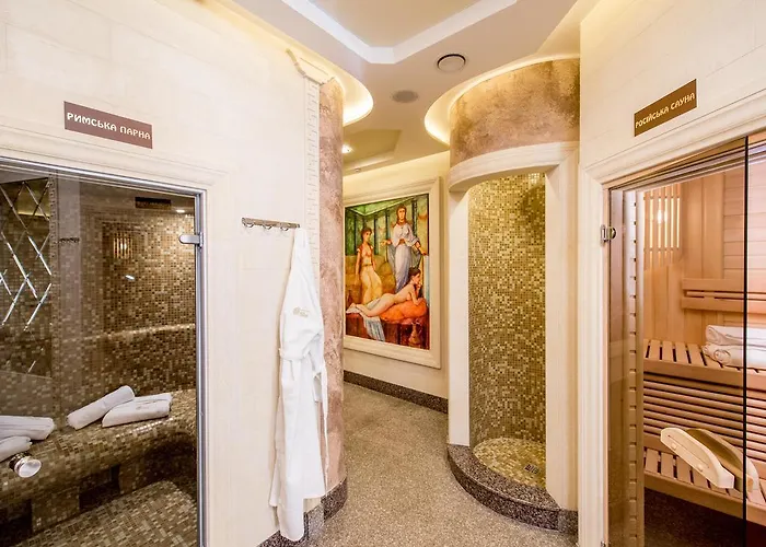 Hotel&Spa Pysanka: Relaxation Oasis with Saunas and Jacuzzi